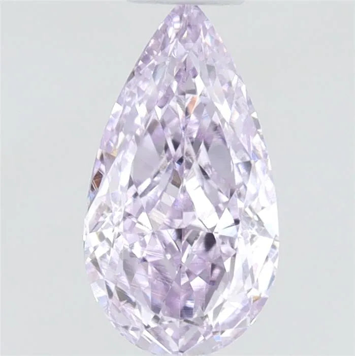 0.24ct Pear Natural Diamond (Colour Fancy Purple, Clarity VVS1, GIA Certified)