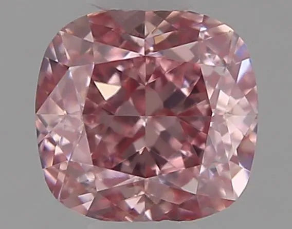 0.25ct Cushion modified Natural Diamond (Colour Fancy Intense Pink, Clarity VS1, GIA Certified)