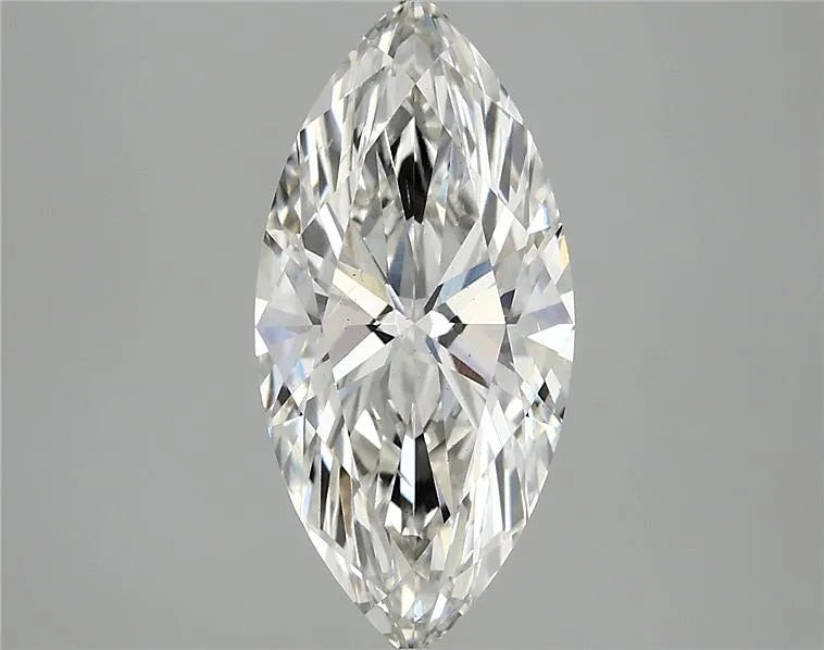 2.56ct Marquise Lab Grown Diamond (Colour G, Clarity VS2, IGI Certified)