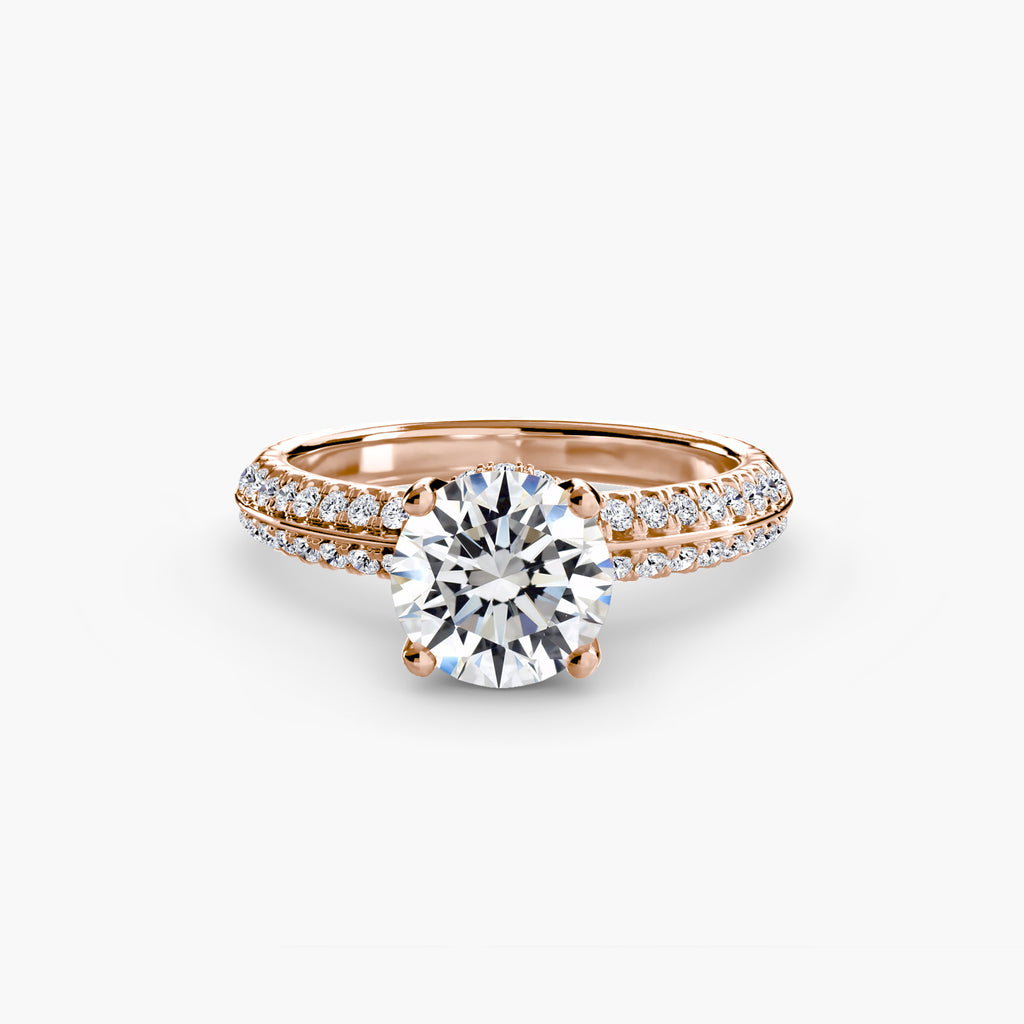 Pavé Solitaire Ring