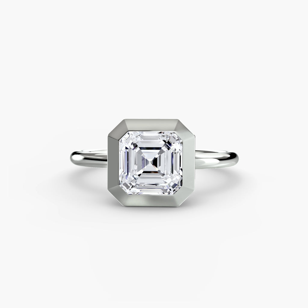 The Bezel Set Solitaire Ring