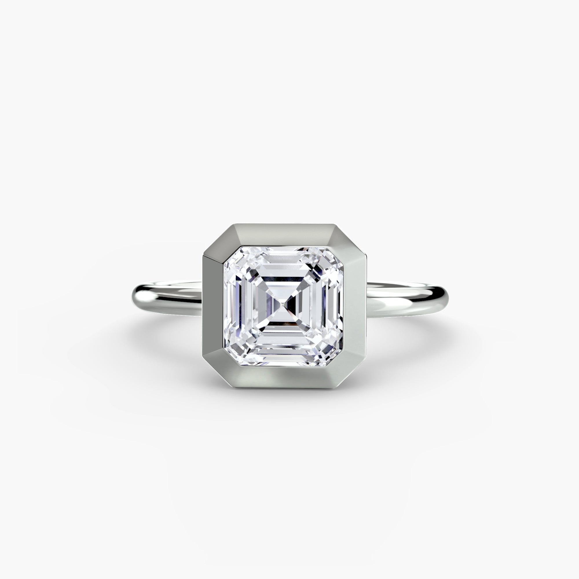 The Bezel Set Solitaire Ring