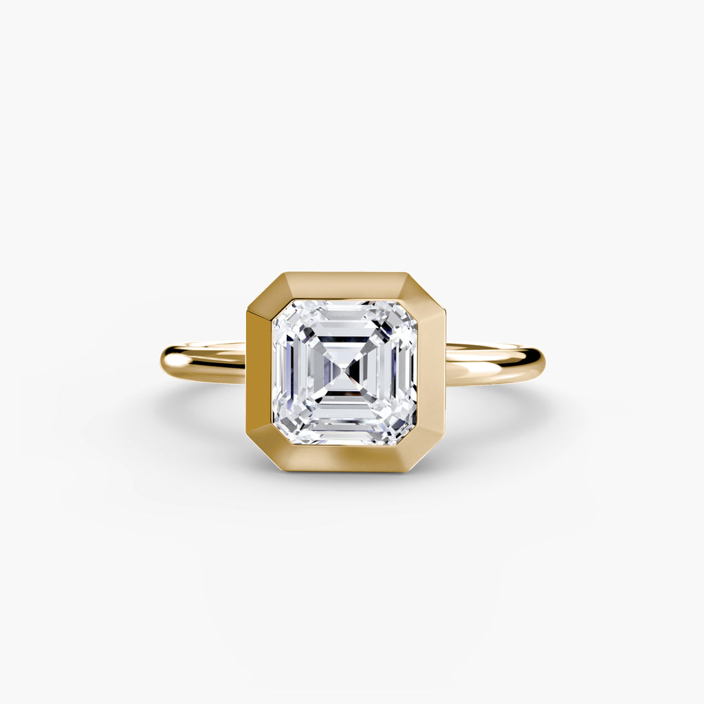 The Bezel Set Solitaire Ring