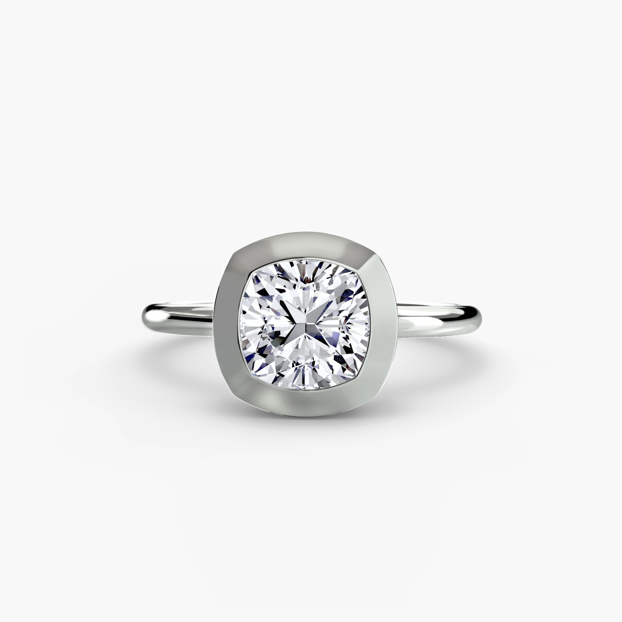 The Bezel Set Solitaire Ring