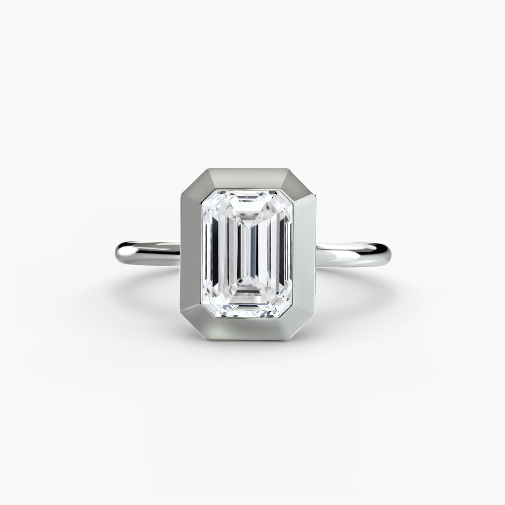 The Bezel Set Solitaire Ring