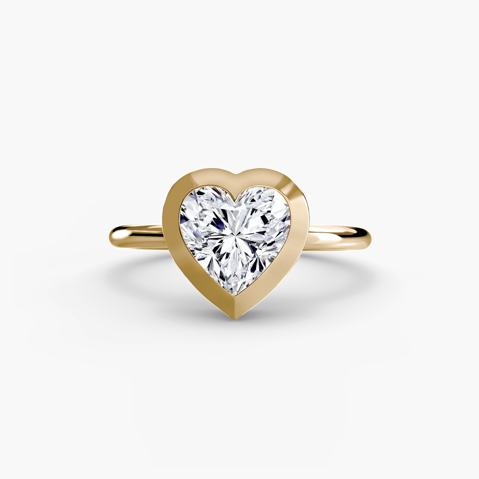 The Bezel Set Solitaire Ring