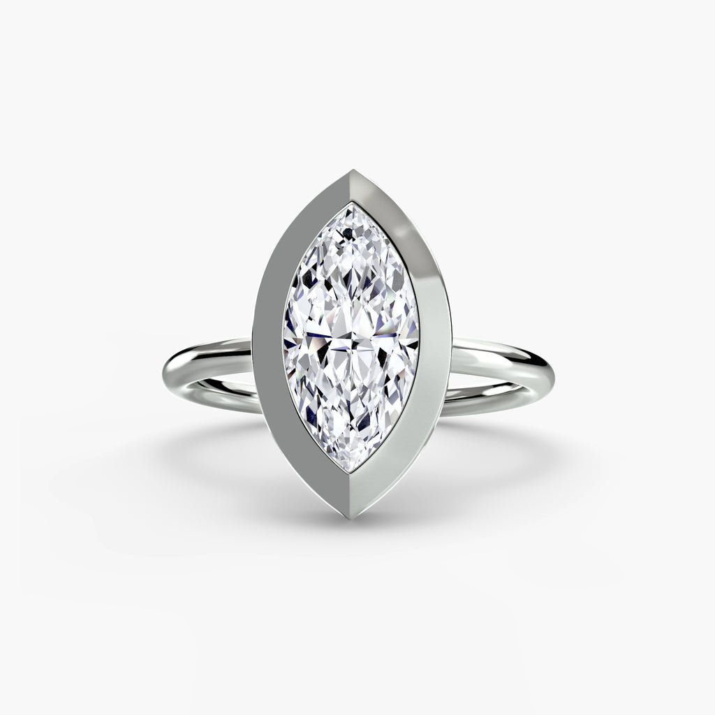 The Bezel Set Solitaire Ring