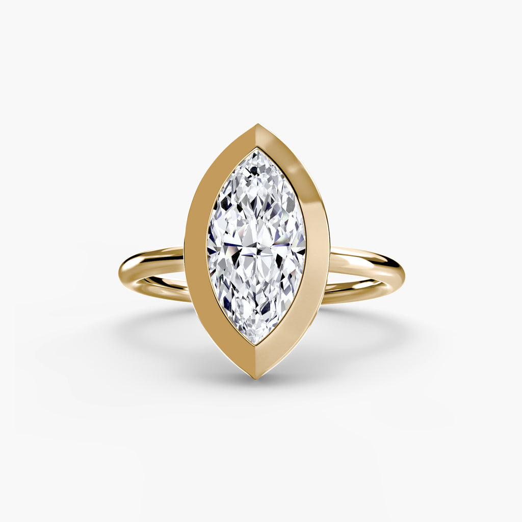 The Bezel Set Solitaire Ring