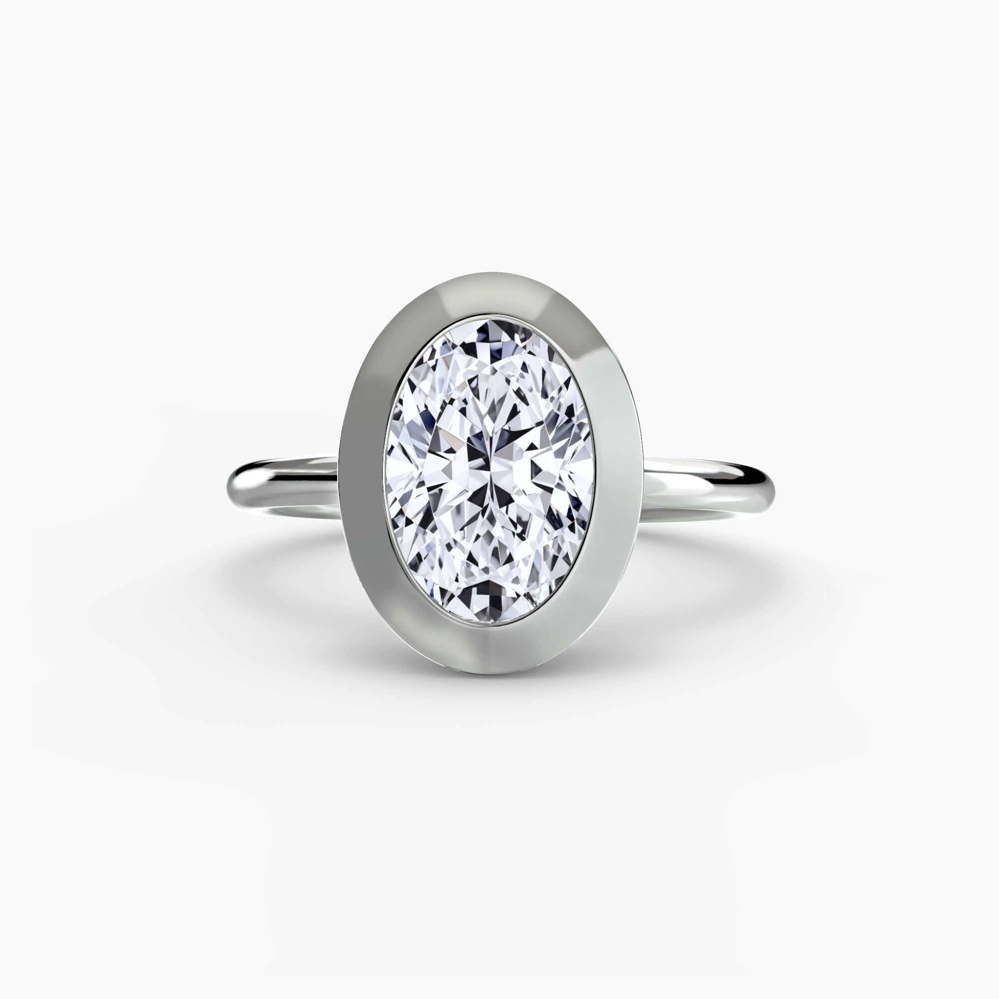 The Bezel Set Solitaire Ring