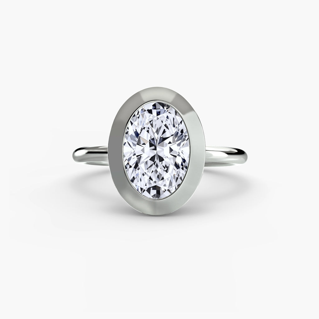 The Bezel Set Solitaire Ring