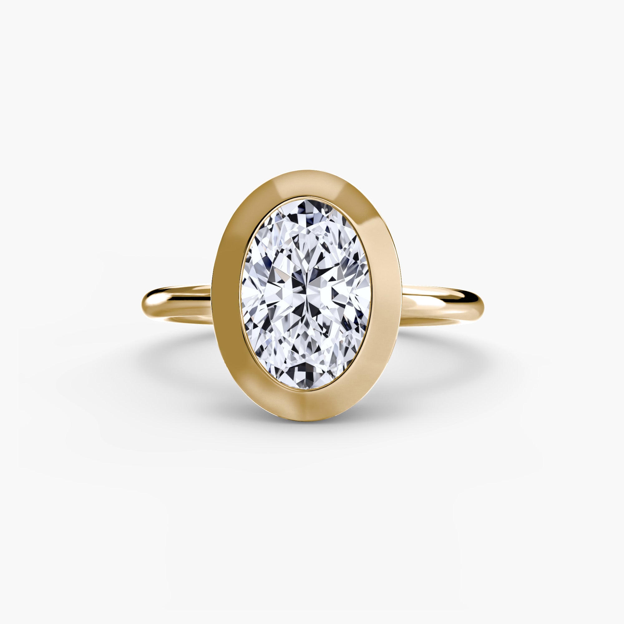 The Bezel Set Solitaire Ring