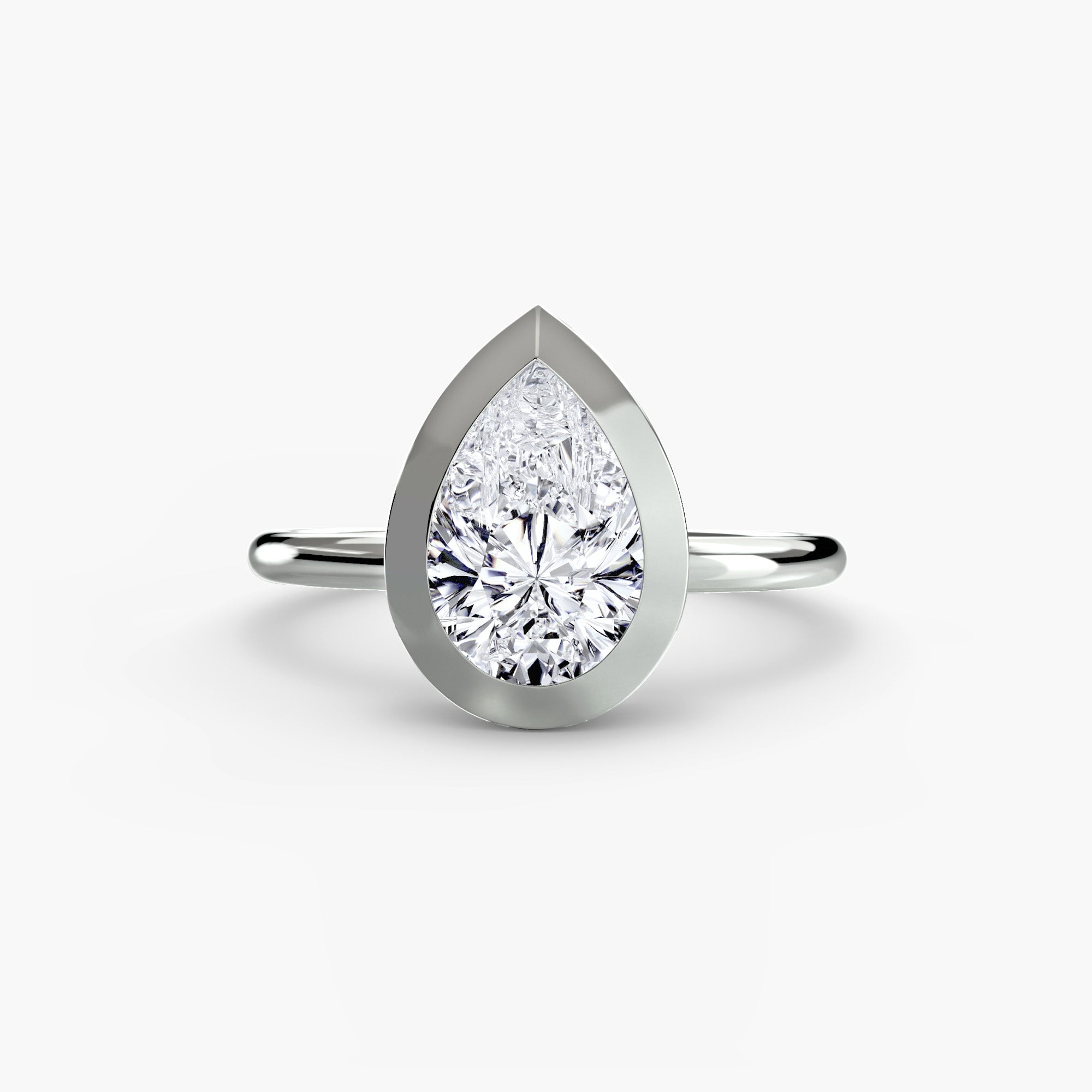 The Bezel Set Solitaire Ring