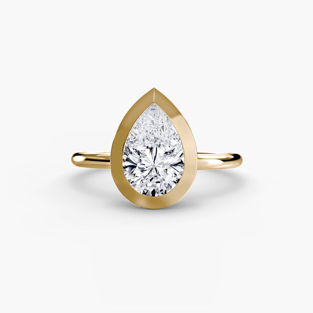 The Bezel Set Solitaire Ring