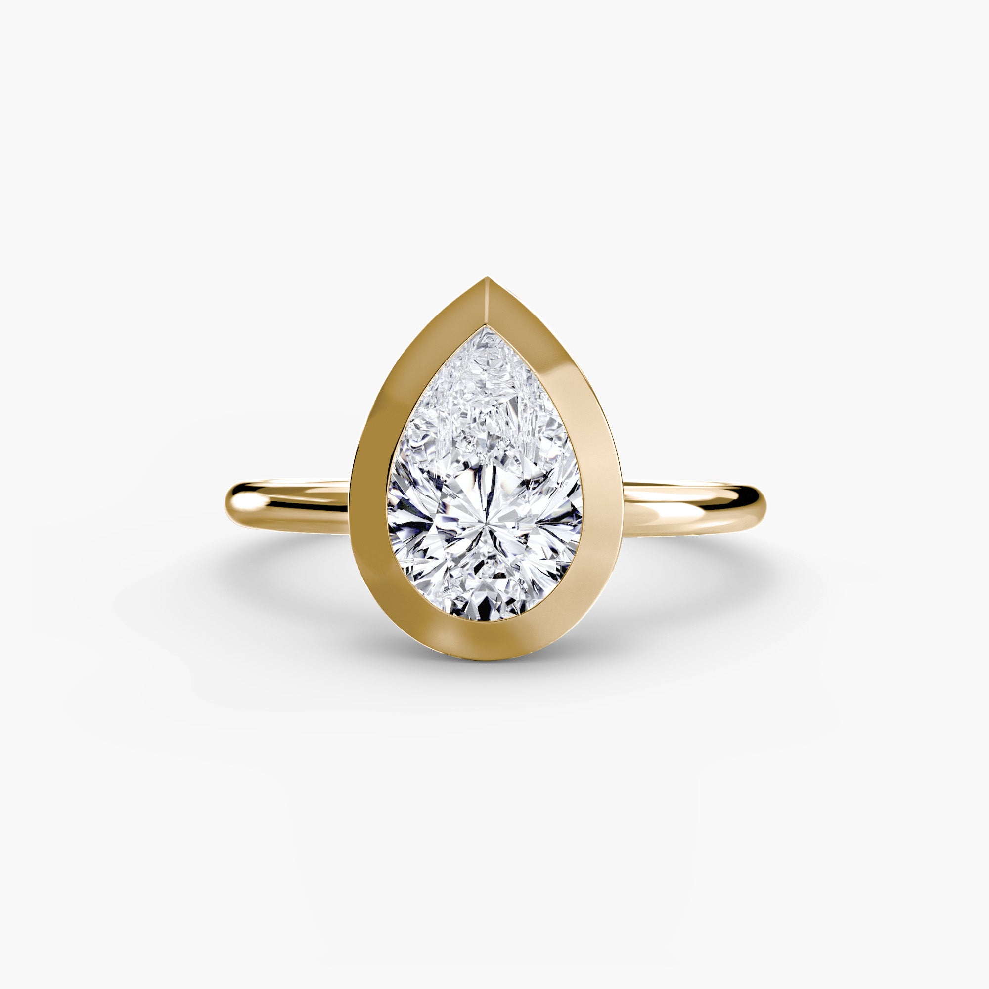 The Bezel Set Solitaire Ring