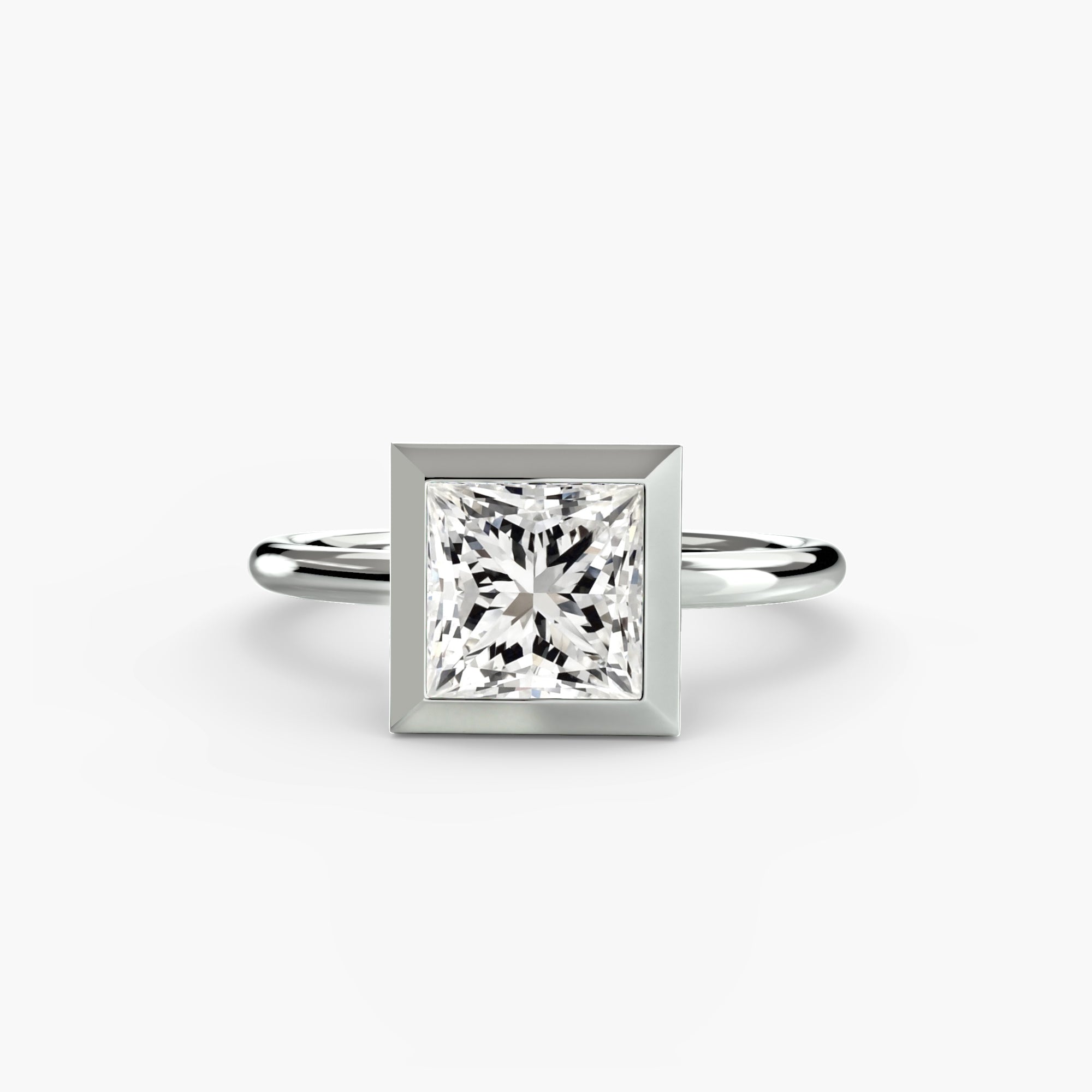 The Bezel Set Solitaire Ring