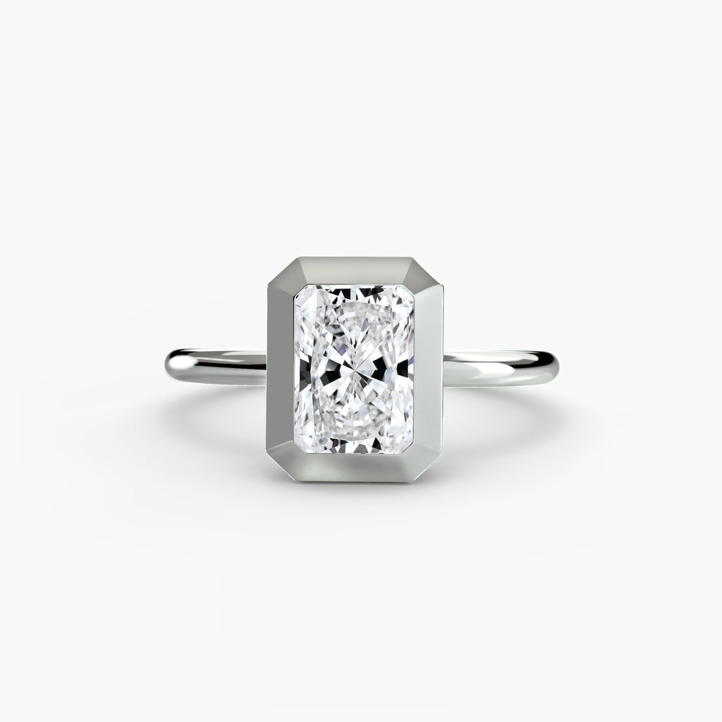 The Bezel Set Solitaire Ring