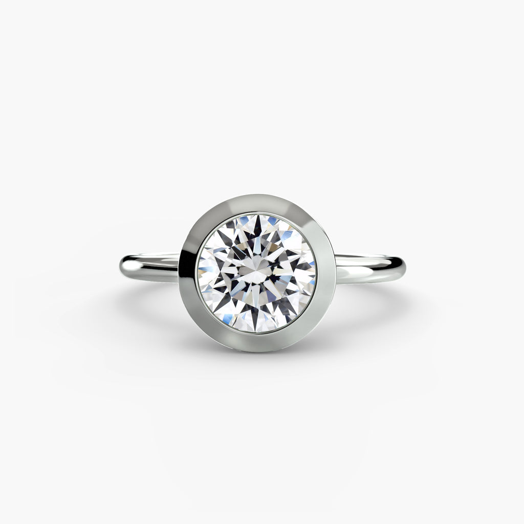 The Bezel Set Solitaire Ring