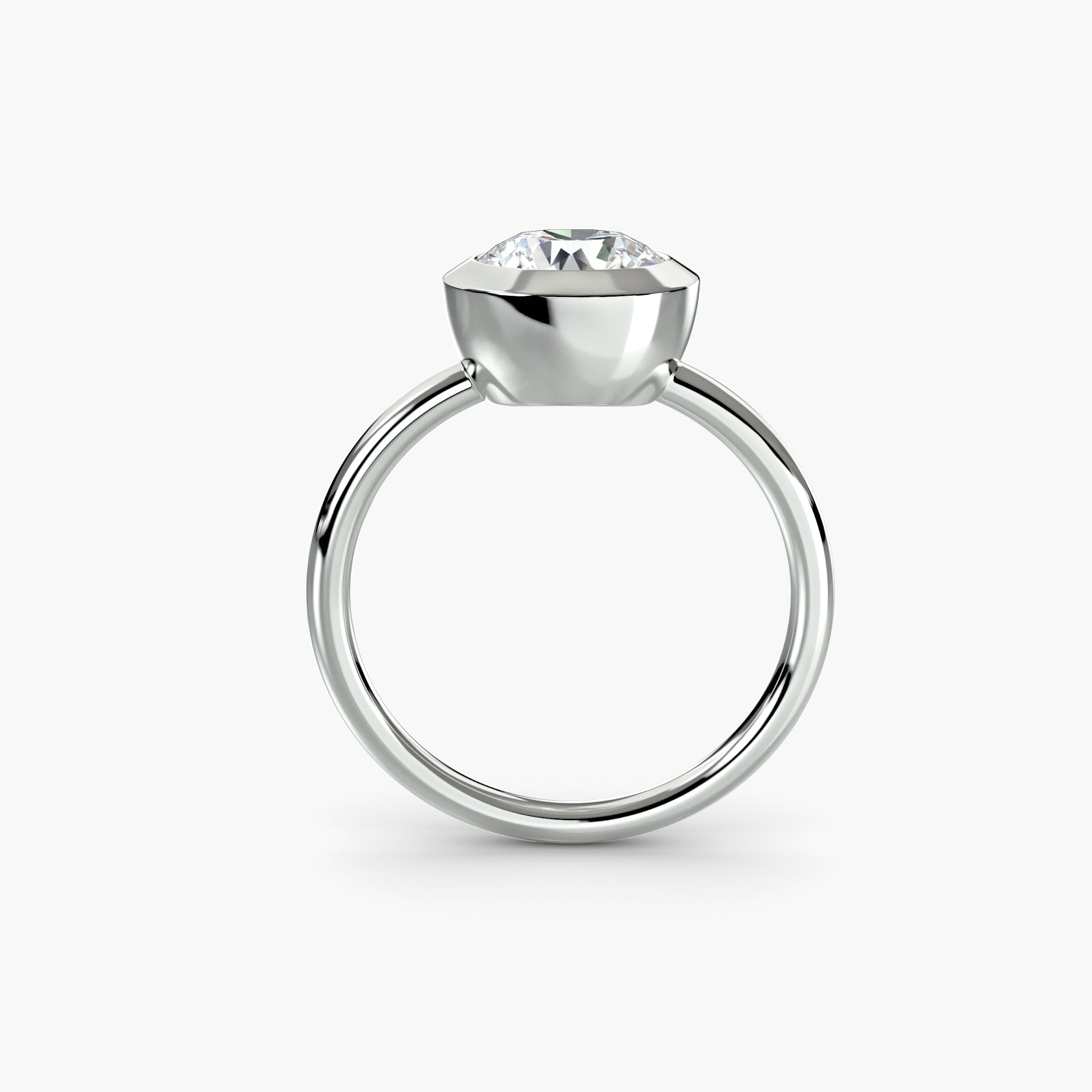 The Bezel Set Solitaire Ring