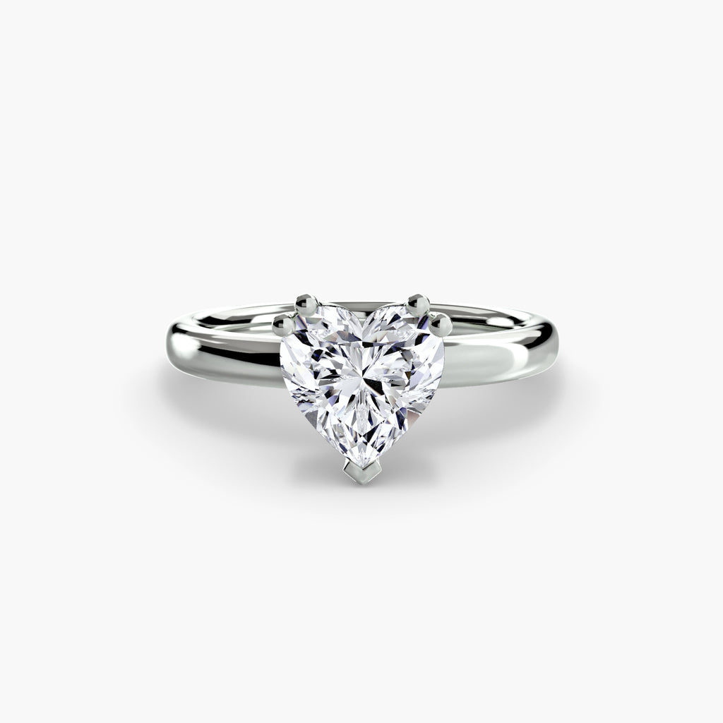 Giorgi Double Prong Solitaire Ring
